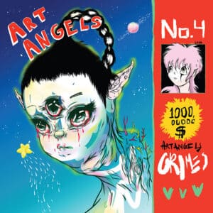 Grimes Art Angels Album Cover