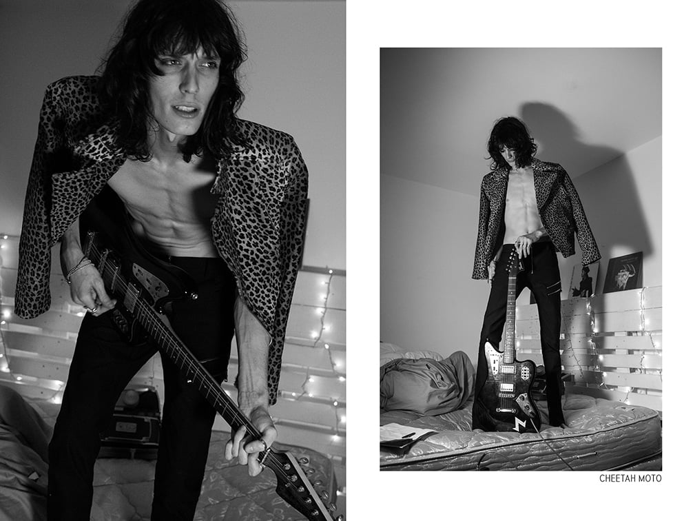 rock and roll model justin Gossman