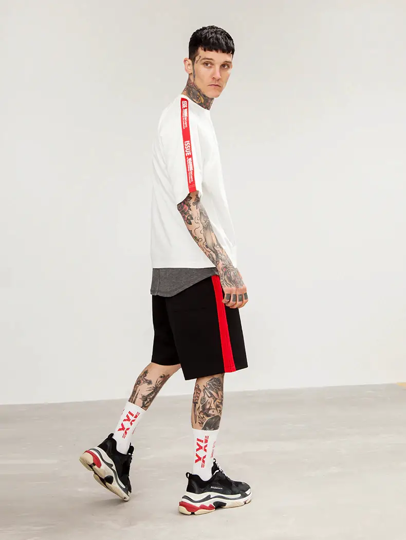 tshirt-off-white-issue-band-4-red