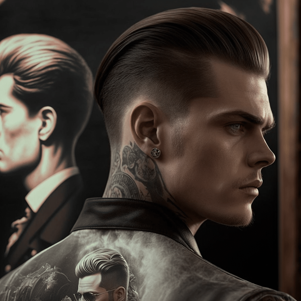 60 Manly Slicked Back Haircut Ideas For 2023 with Pictures