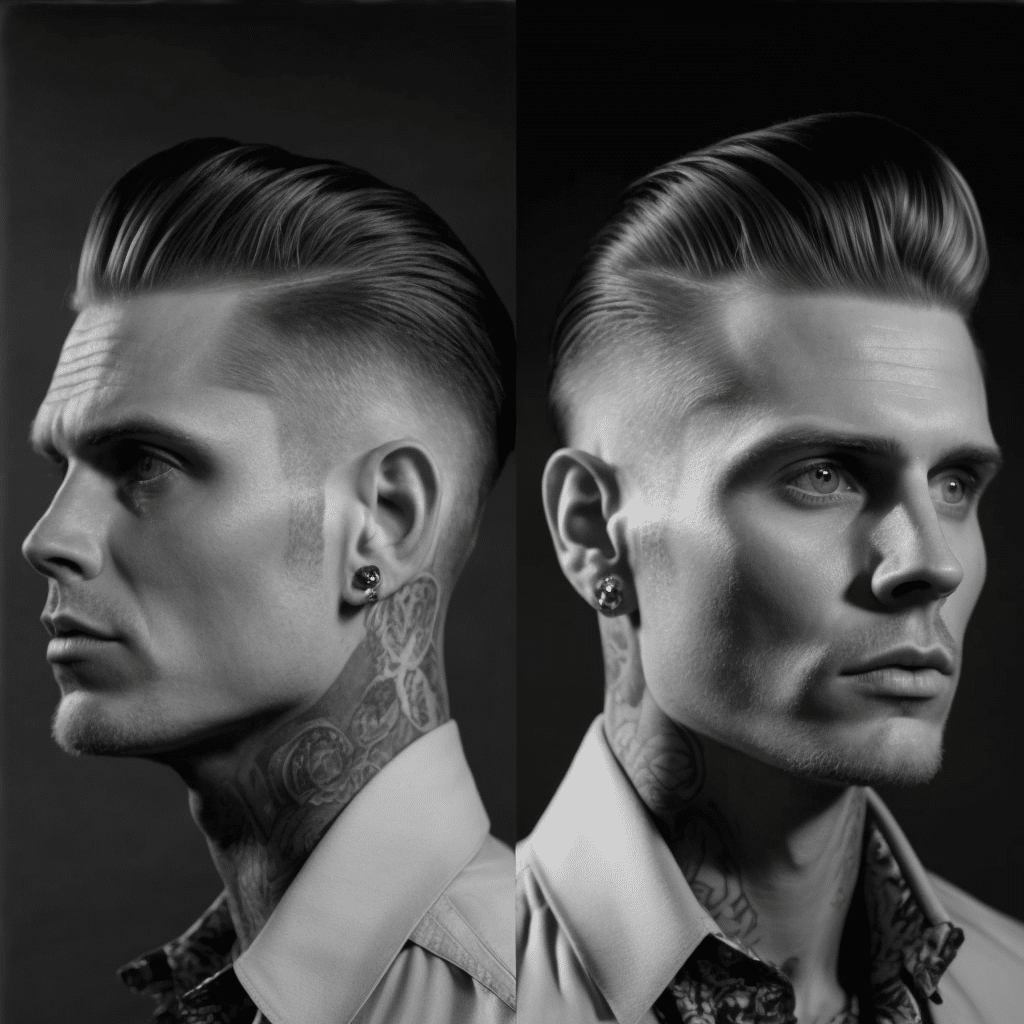 Slicked Back Undercut Hairstyle Guide for Men - Slicked Back Hair