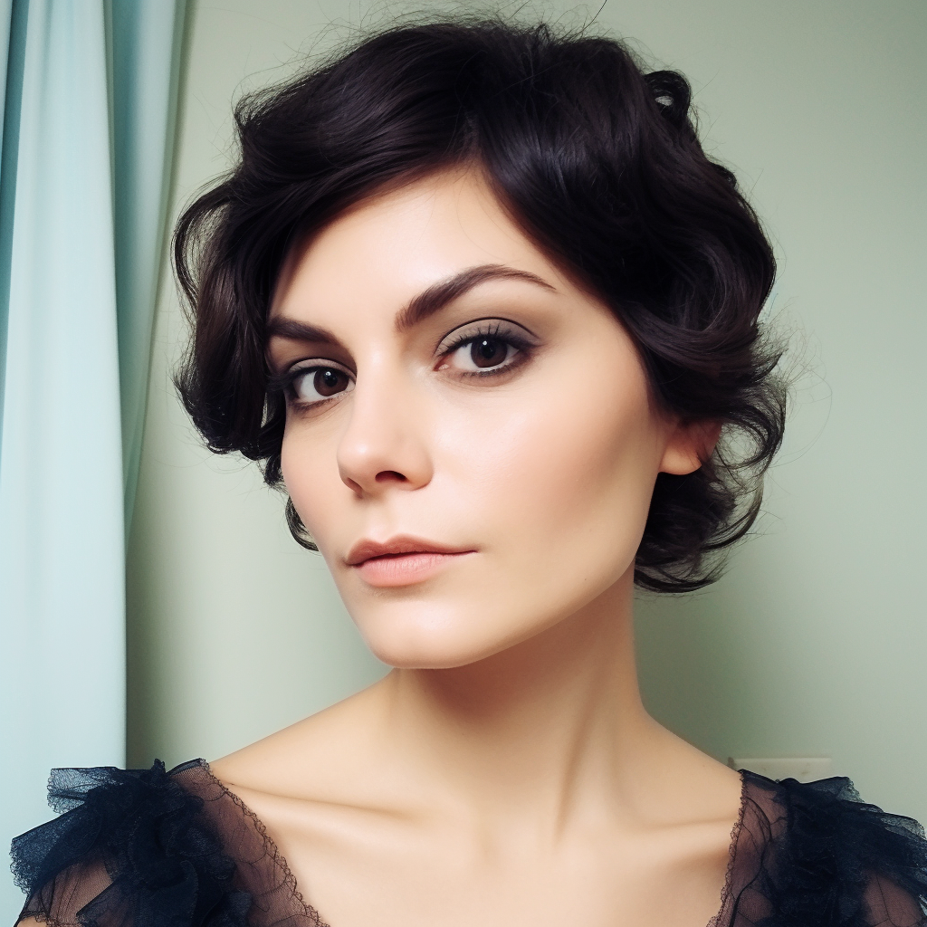 French Makeup Ideas - Audrey Tautou-inspired makeup