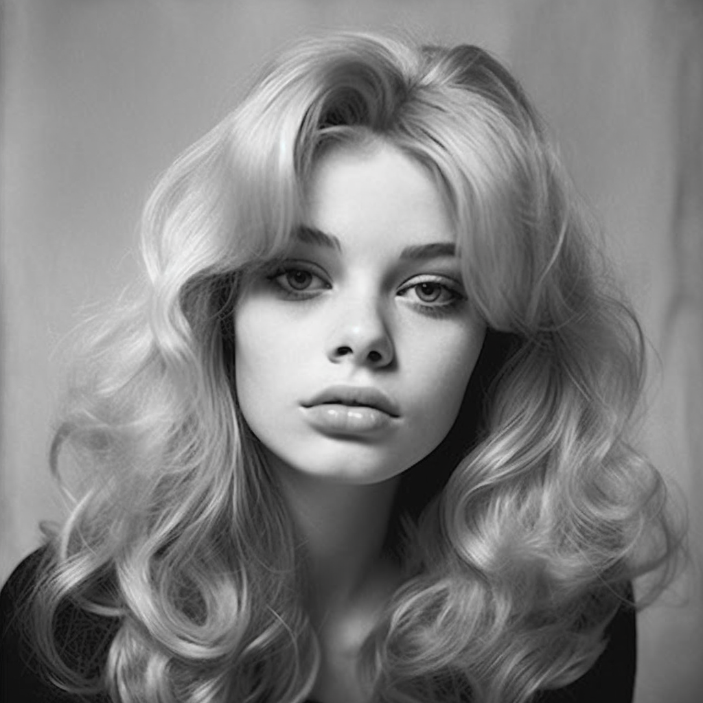 French Makeup Ideas - Brigitte Bardot inspired model 