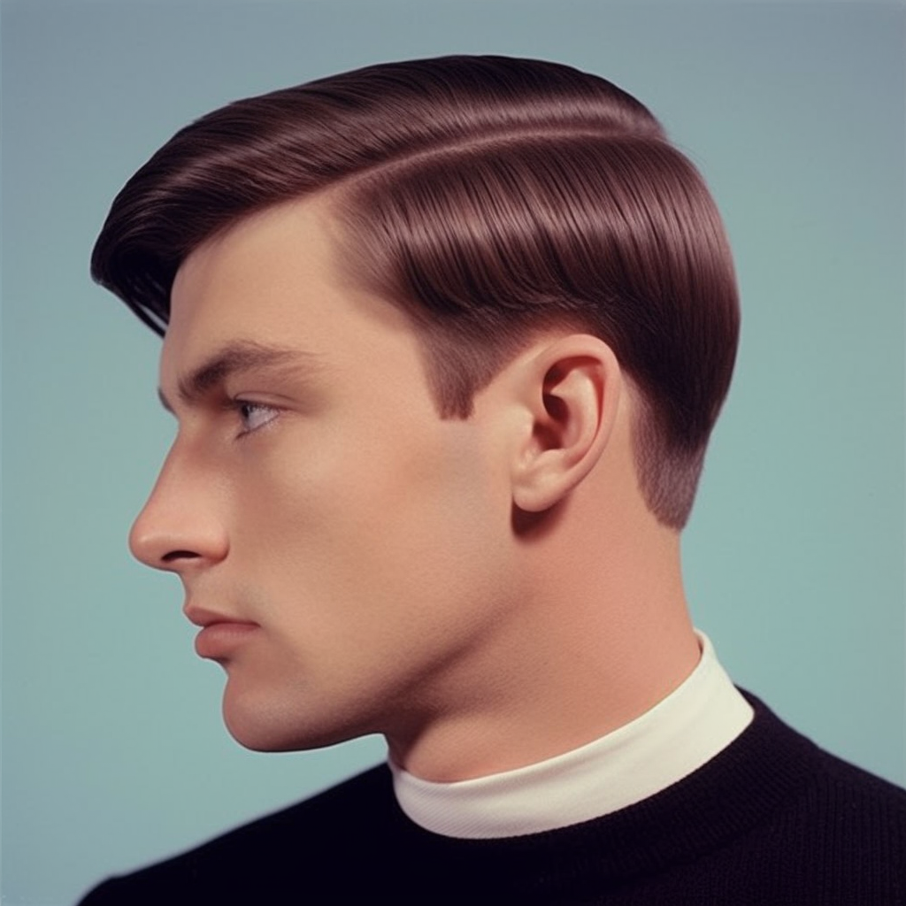 classic side part 1960s mens hairstyles