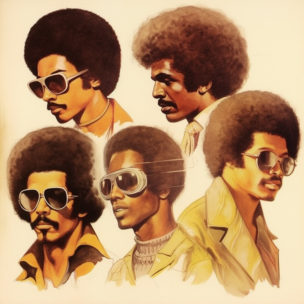 afro 70s mens hairstyles