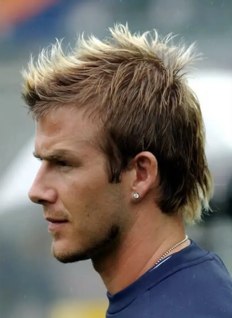 David Beckham 90s hairstyles men