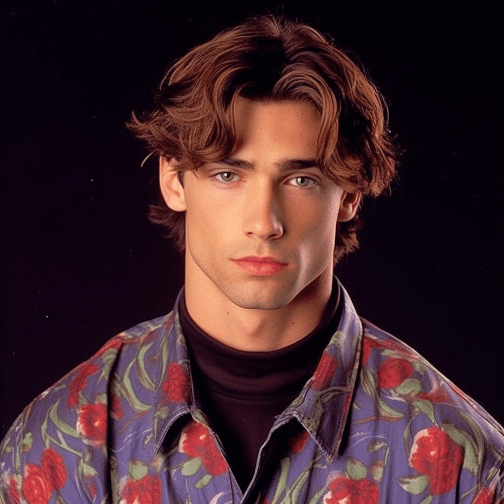 90s mens hairstyles curtain hair