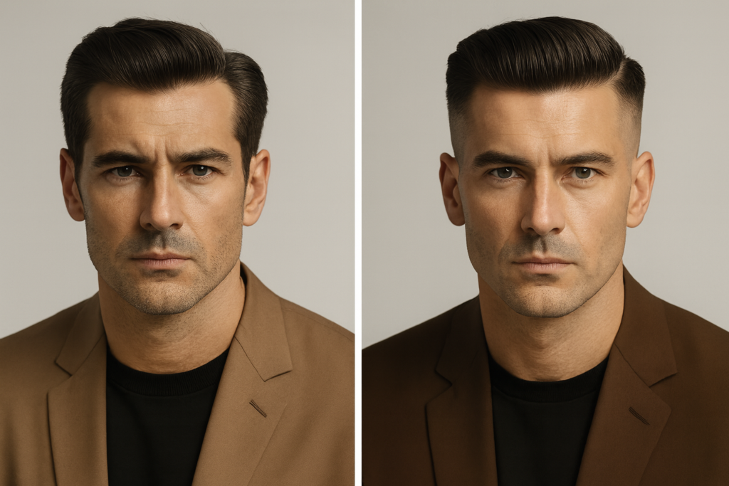 comparison traditional haircut vs modern haircut