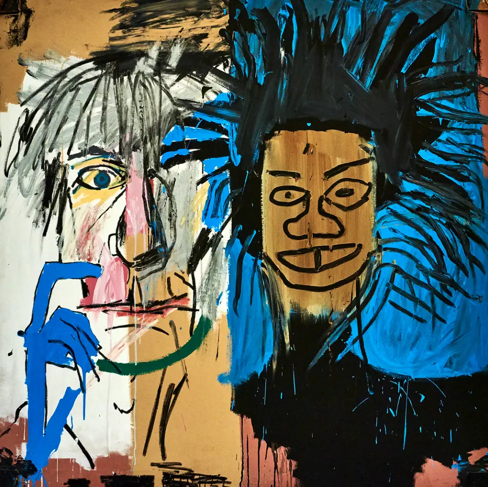 Andy Warhol Indie Painting Basquiat