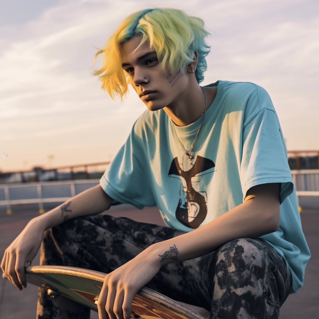 Eboy Dyed Hair Skater