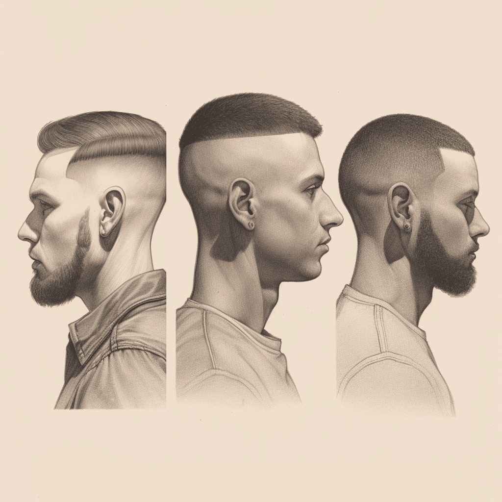 Razor Fade Haircut comparison 