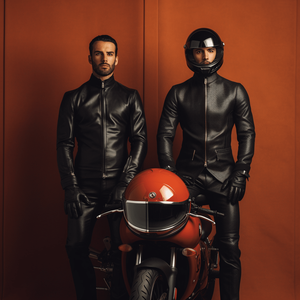 Motorcycle Men's Fashion Suits