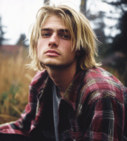 90s grunge hairstyles male - Kurt Cobain Hair