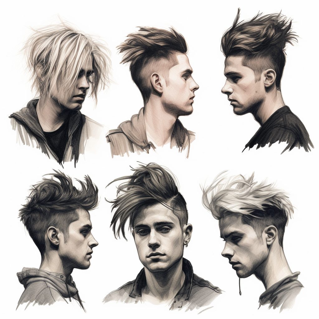 New age Grunge Hairstyles for Men