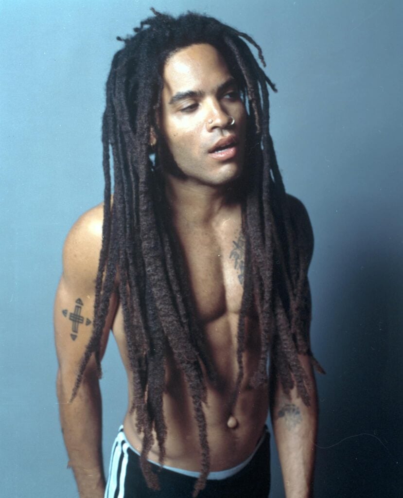 Lenny Kravitz Long Hairstyle