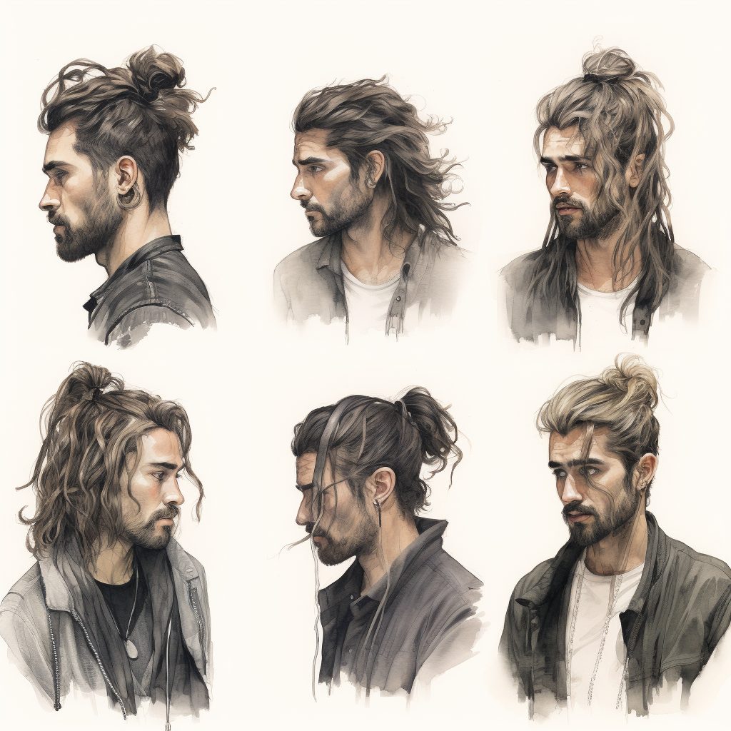 7 Types of Man Bun Hairstyles