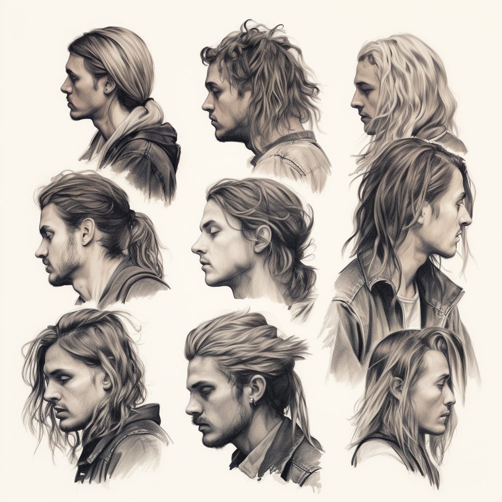 Men's grunge hairstyles