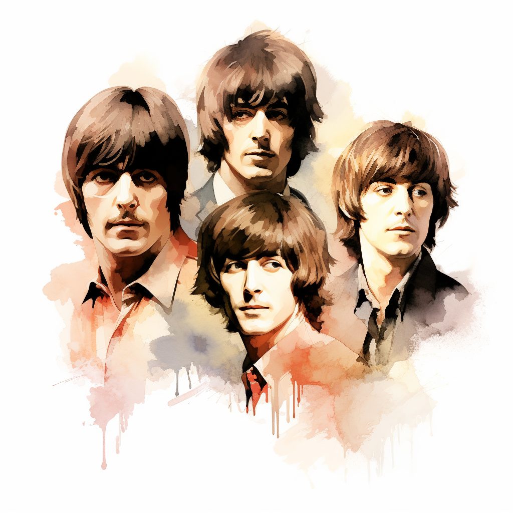 Mod cut hairstyle for men the beatles 
