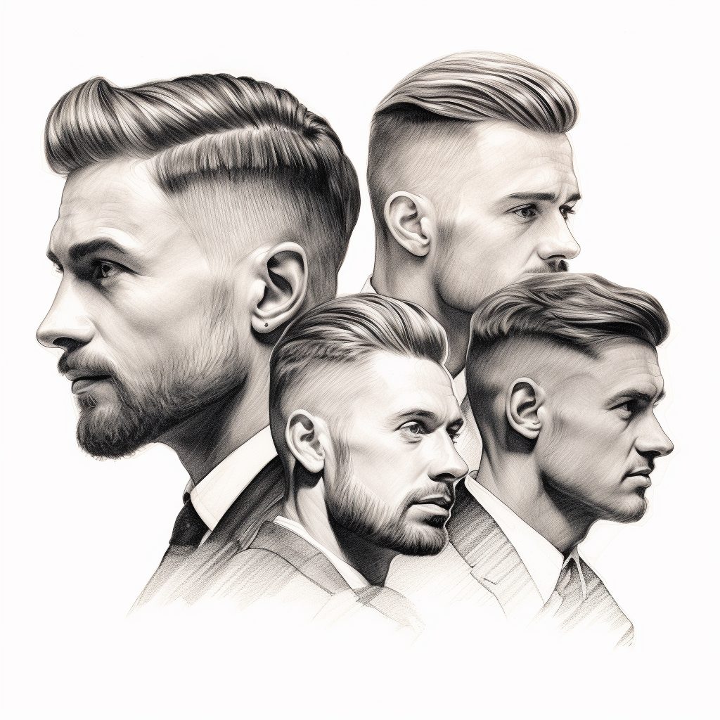 taper fade comb over hairstyles for men