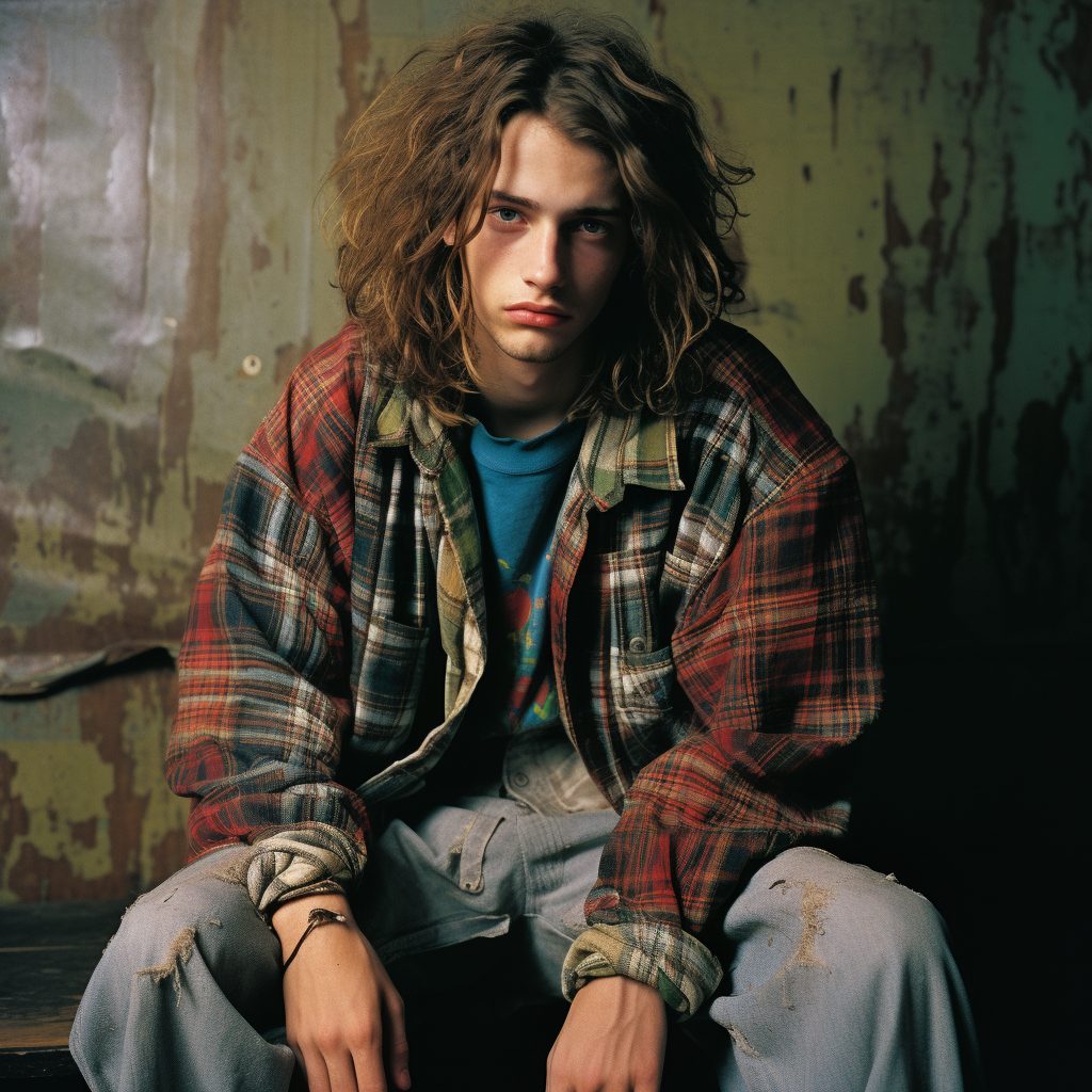 Grunge 90s Mens Fashion