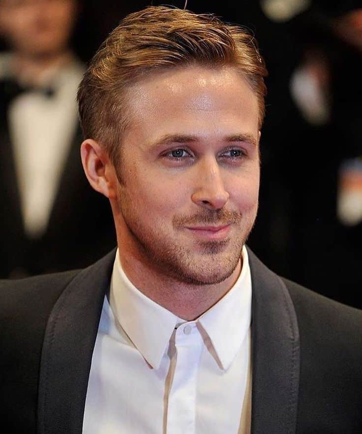 1950s Ryan Gosling Ivy League Haircut