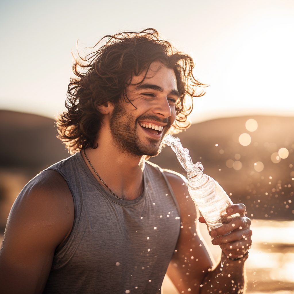 Men's Health and Wellness Hydration 