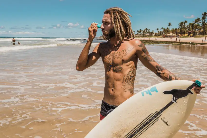 surfer dreadlocks male hairstyle