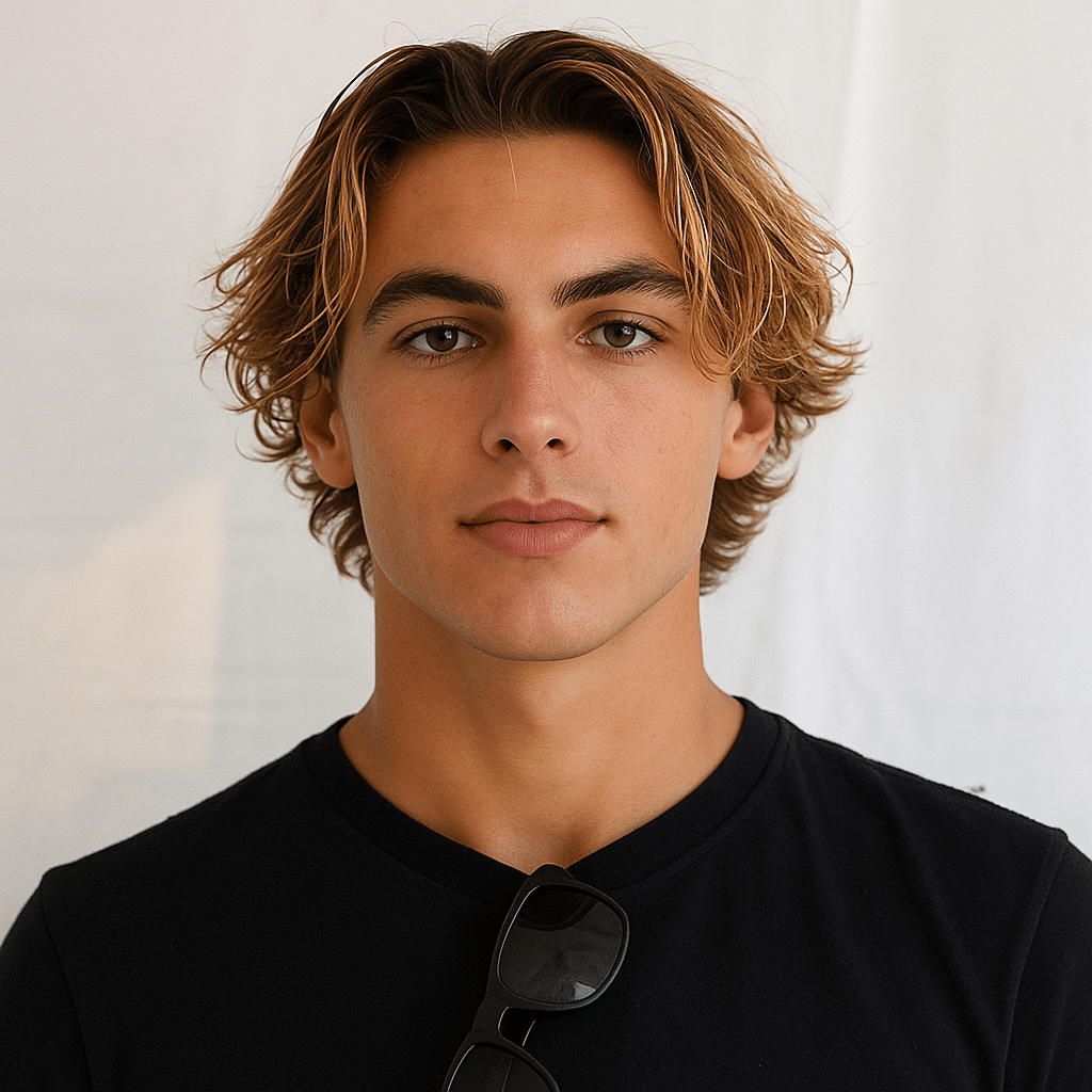 surfer haircuts - boy hair - wet look hairstyle for men - curtains