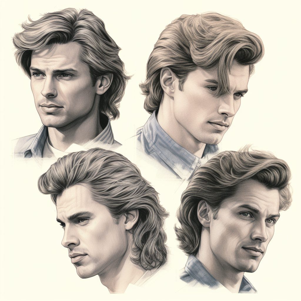 1980s rock and roll hairstyles for men