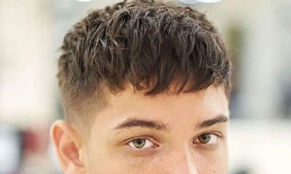 Textured Crop Top Mens Haircuts 2024 
