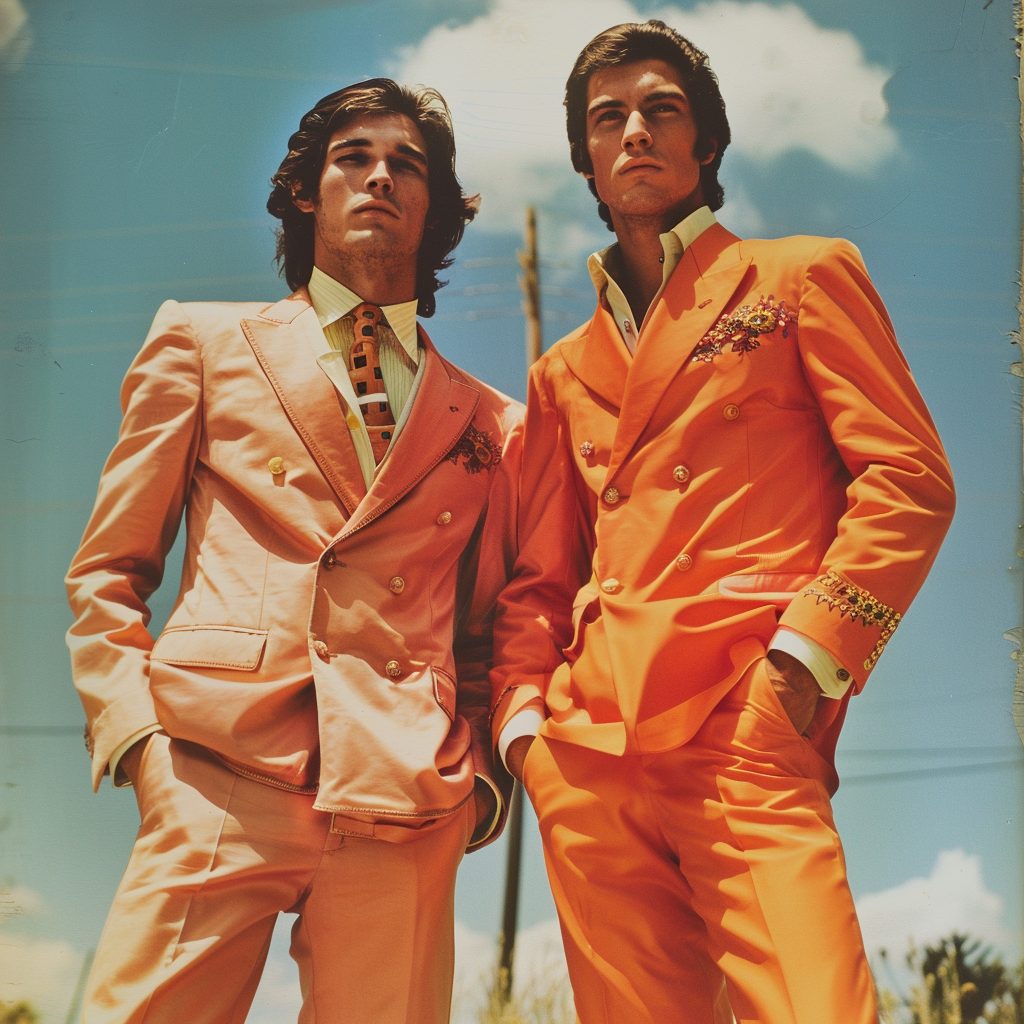 1970s Leisure Suit Fashion for Men