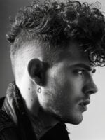 curly mohawk hairstyles for men