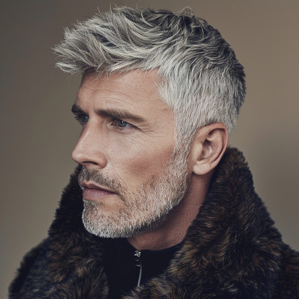 Classic Hairstyle for Men Over 50