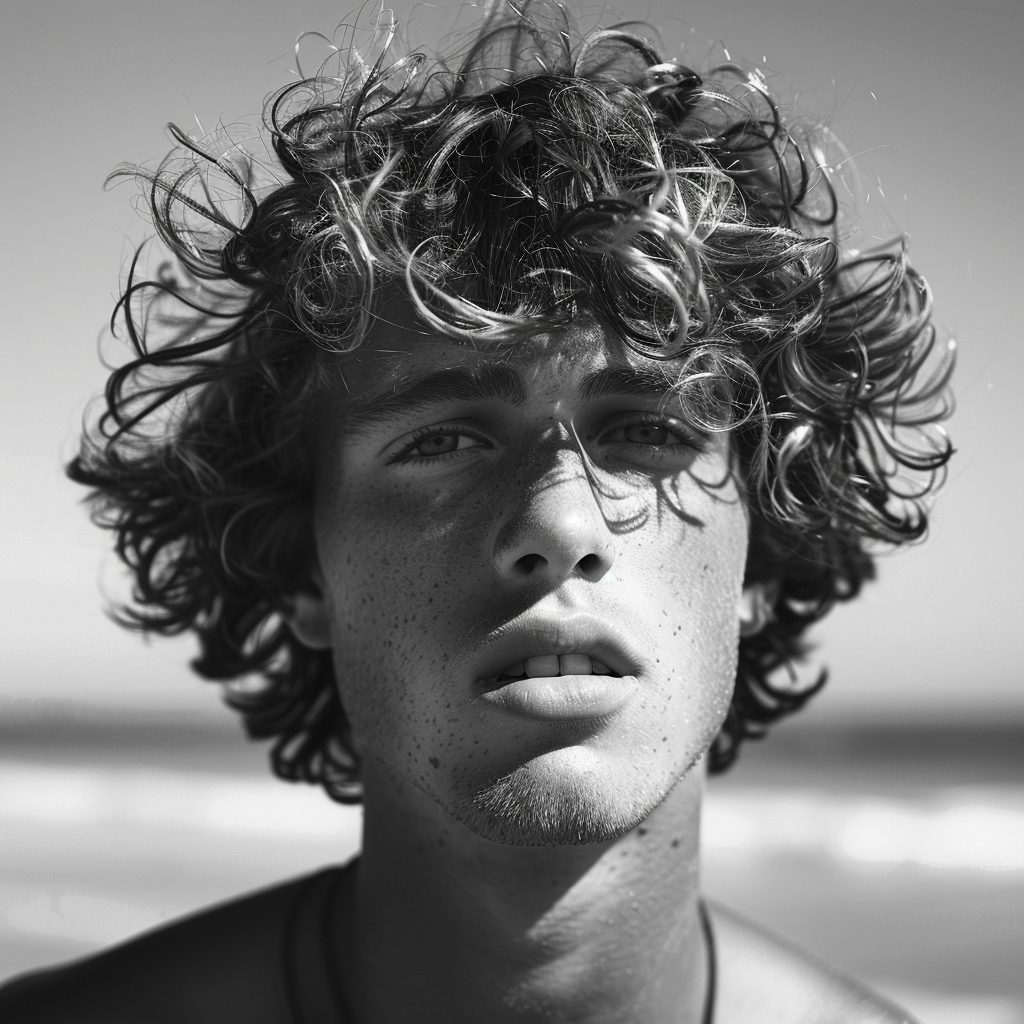 Beach Hairstyles Male Surfer 