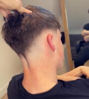 drop fade haircut