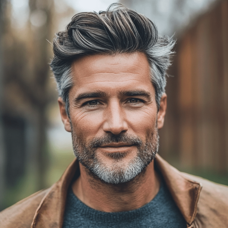 Top Hairstyles for Gray Hair Men Over 50 | New Looks