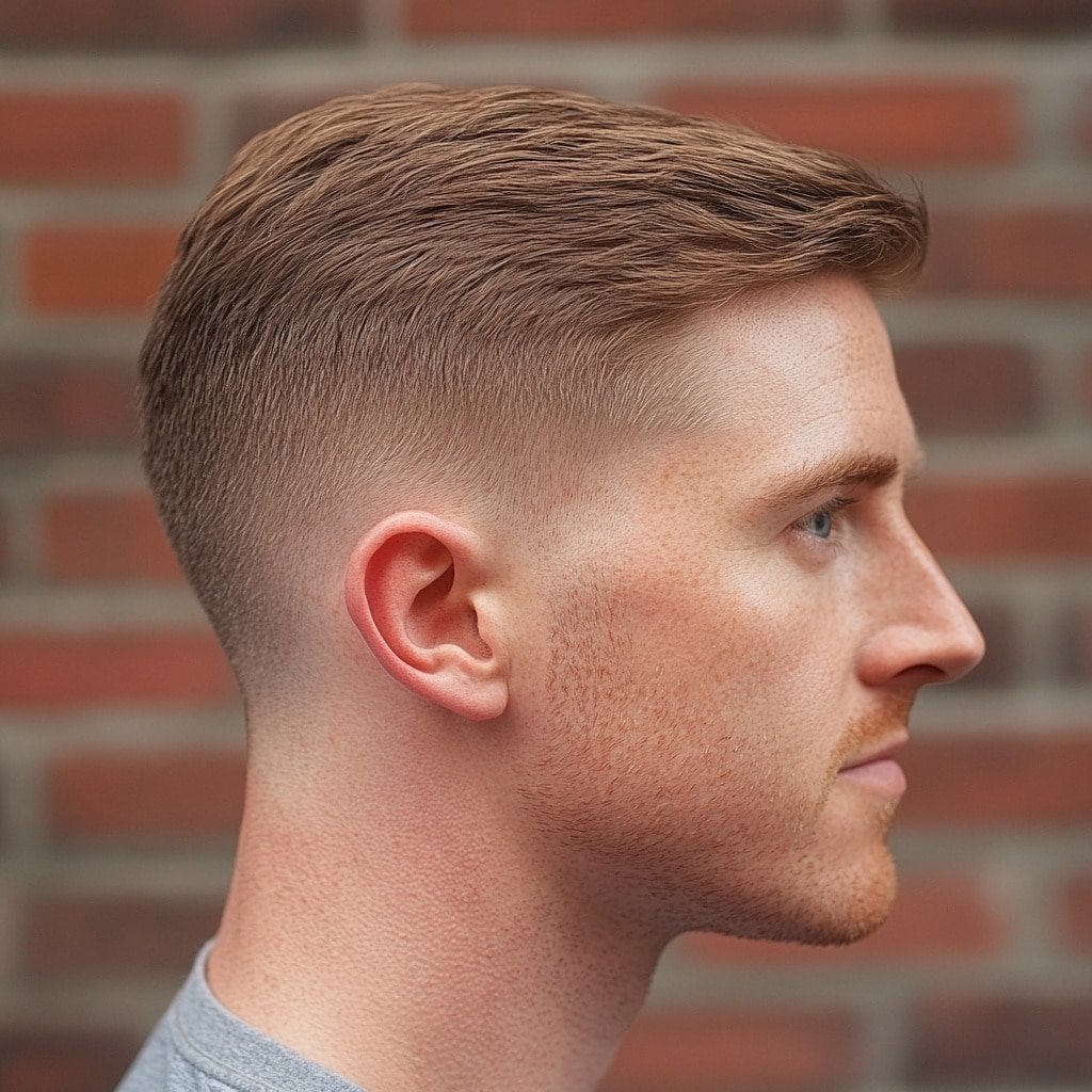 scissor fade for men