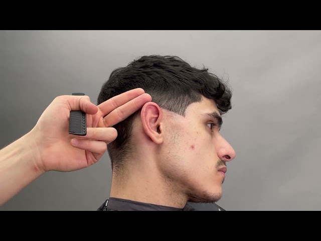 Scissor Fade Men's Haircut