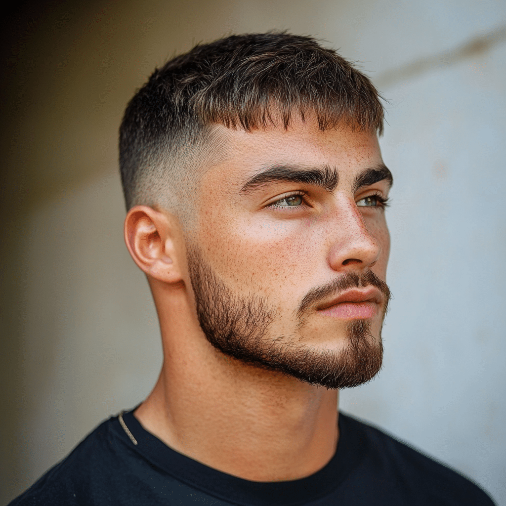 high fade french crop