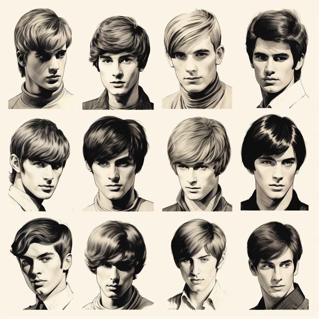 1960s Hairstyles Male