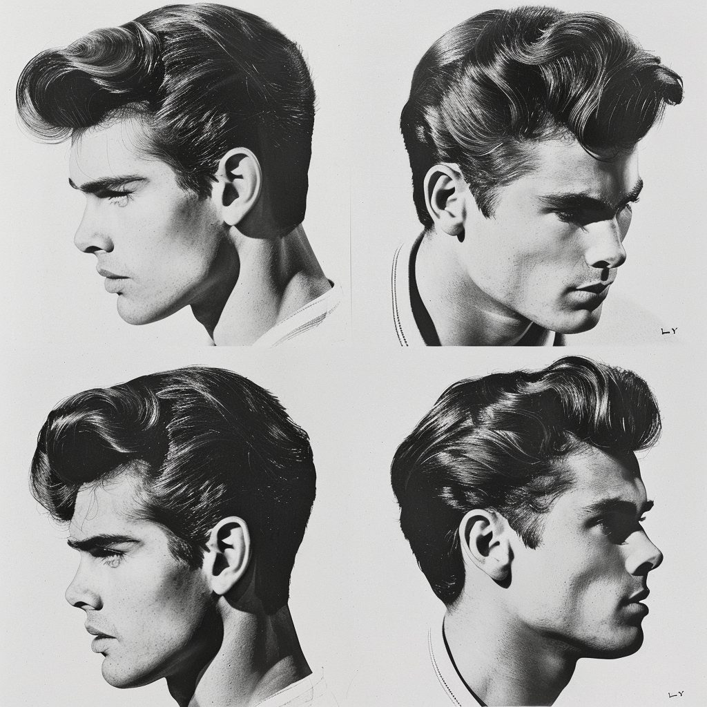 Vintage 60s men's hairstyles