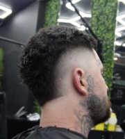 mohawk burst fade