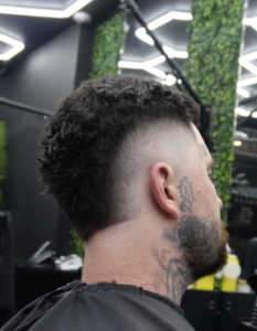 mohawk burst fade