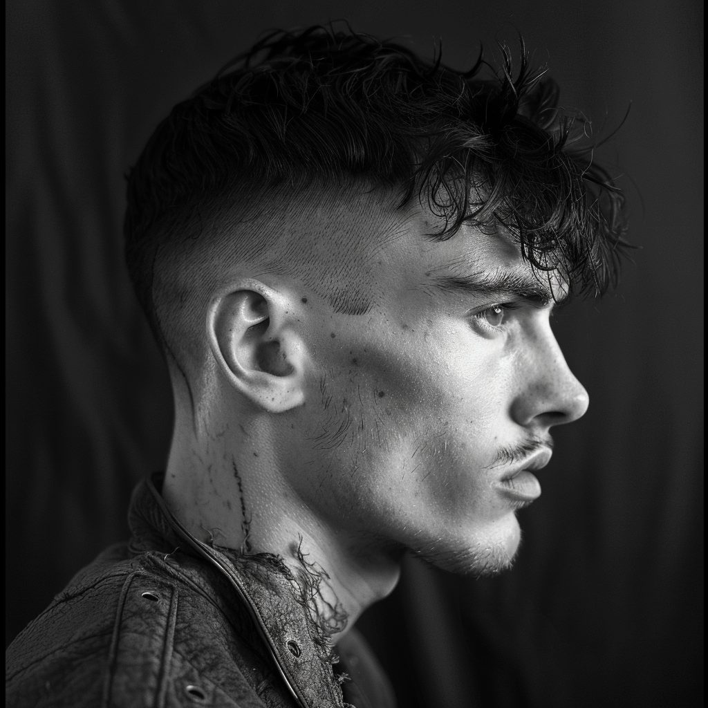 Edgy Haircuts for Men Skin Fade