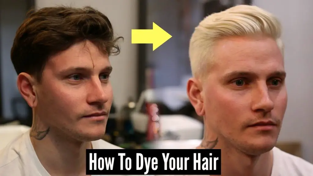 How to dye your hair - Bleached Blonde Hair for Men