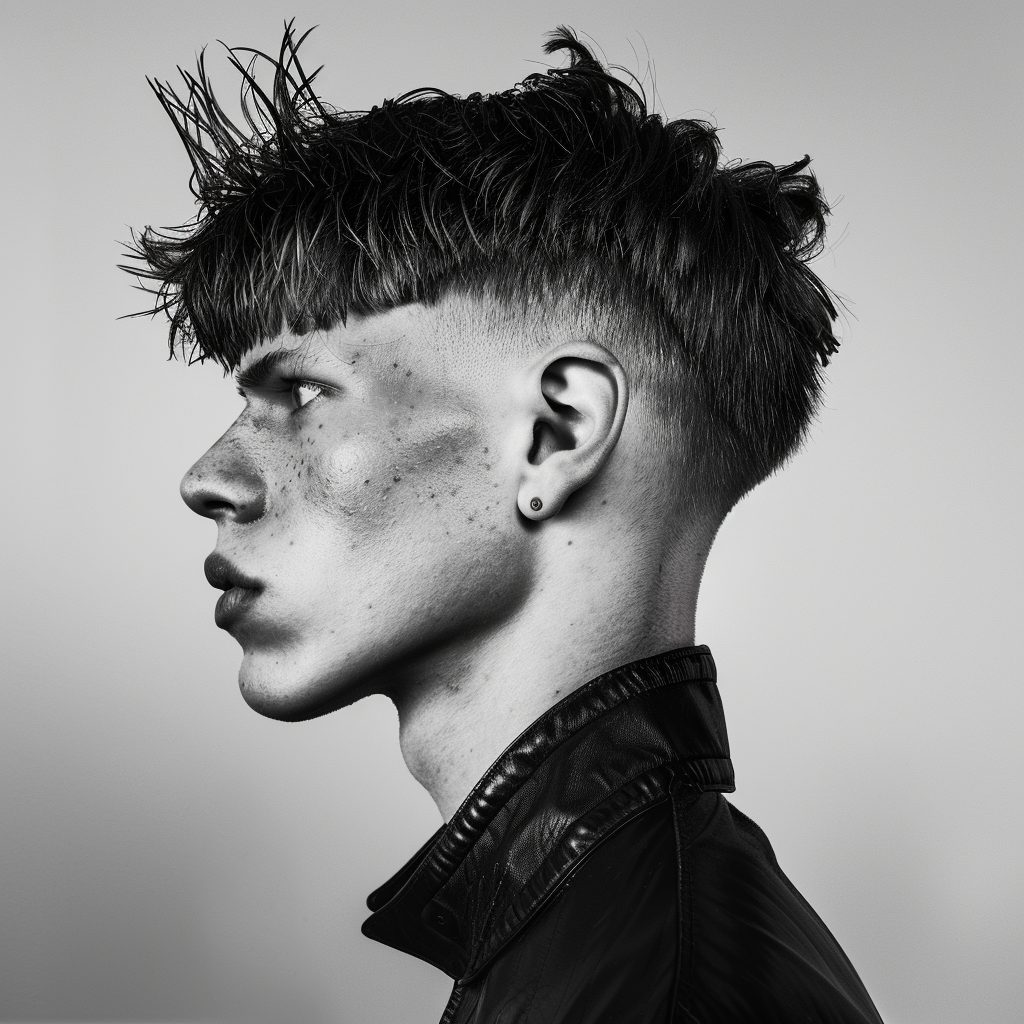 Sharp Lines Hairstyle for Men