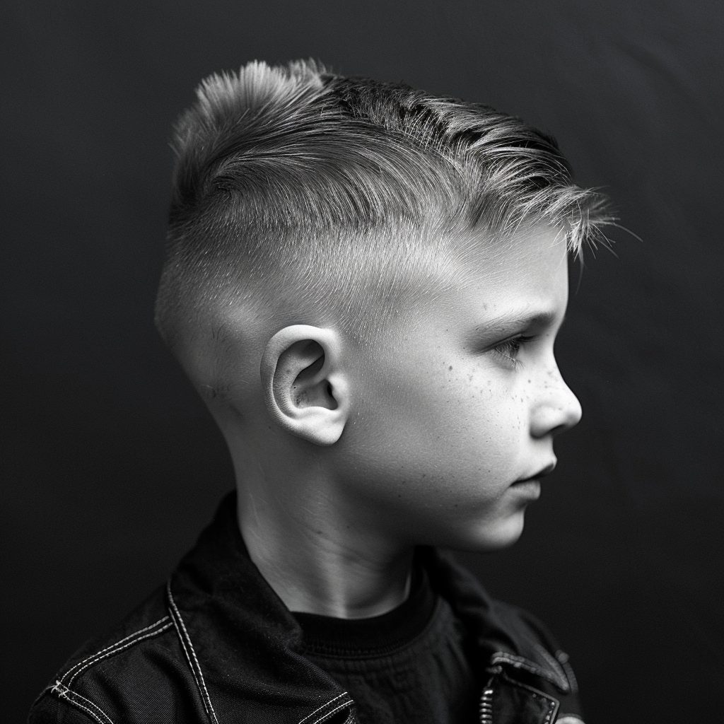 crew cut hairstyle for boys