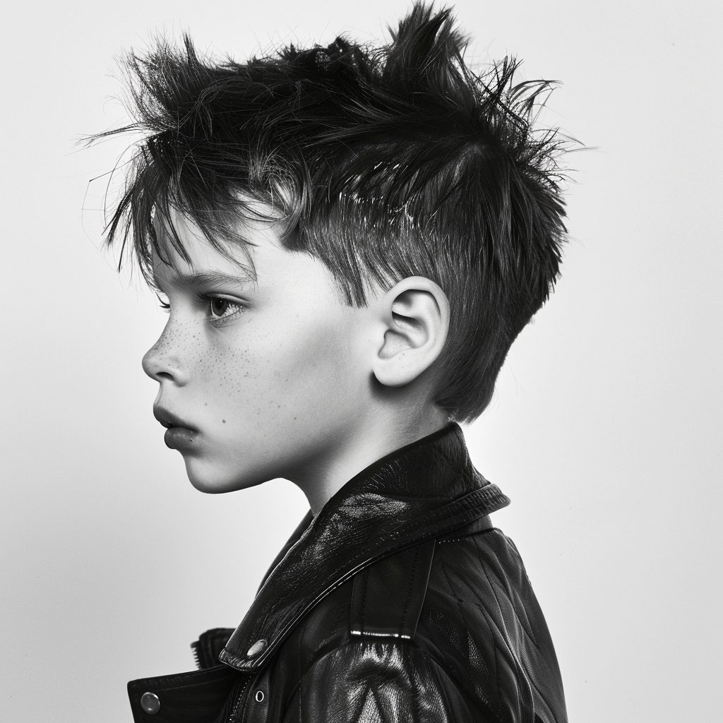 bedhead hairstyle for boys