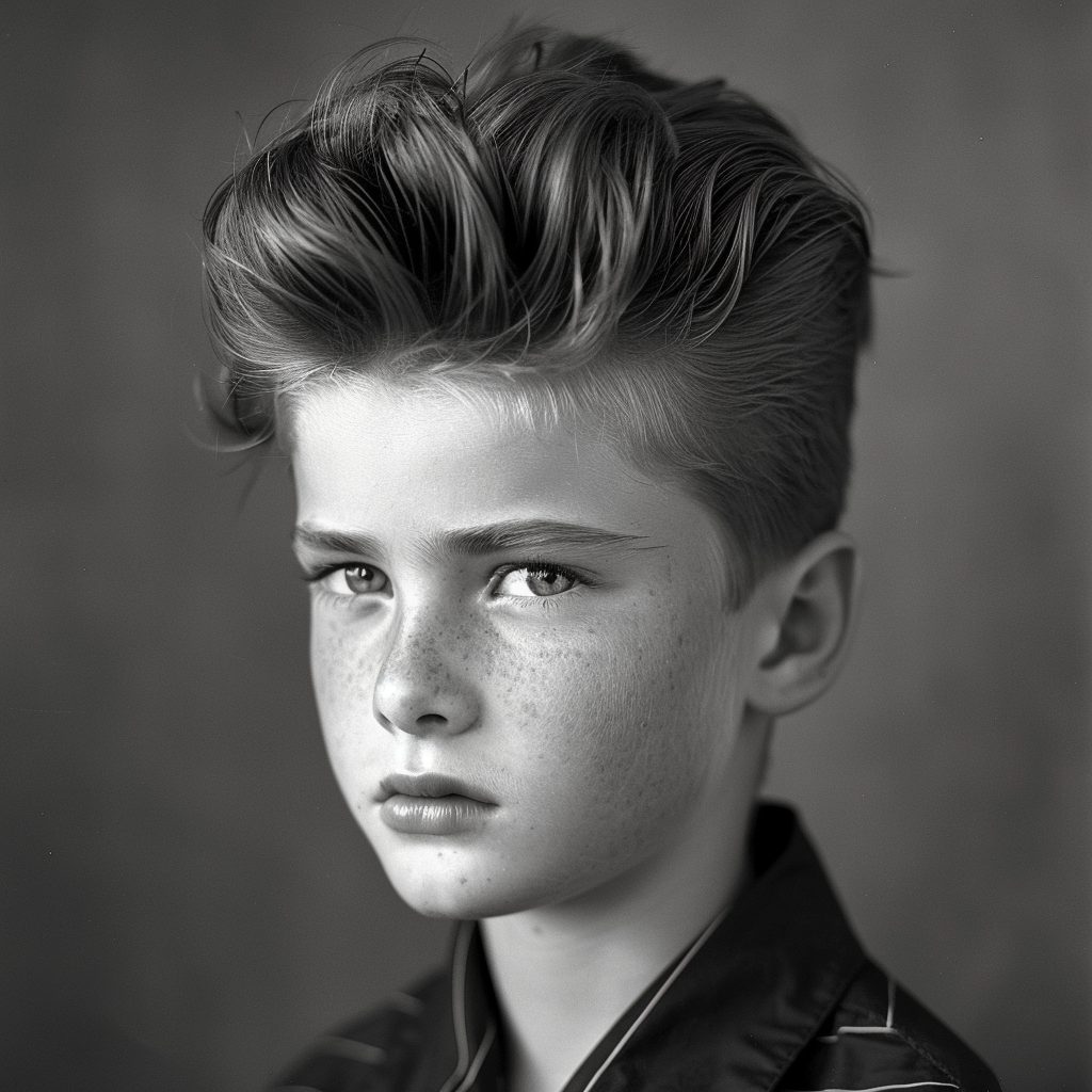 pompadour hairstyle for boys