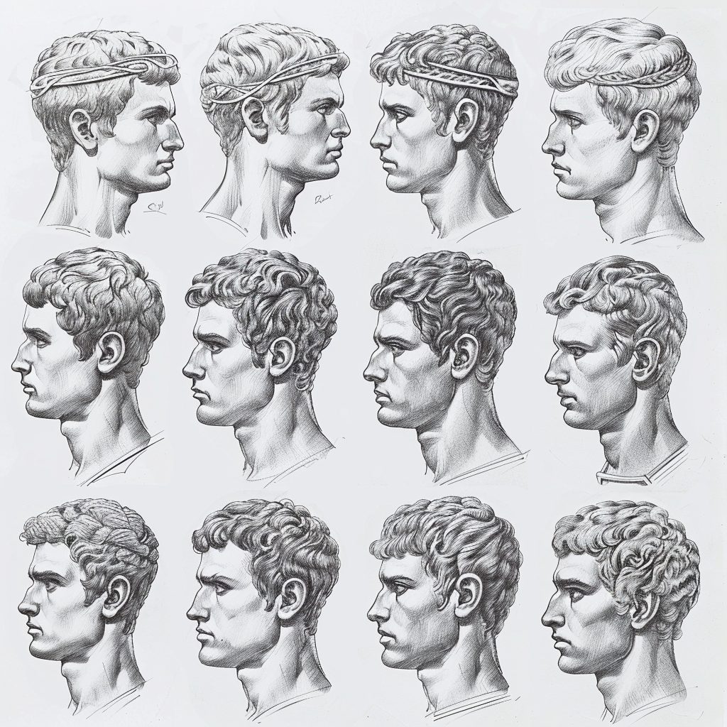 Ancient Rome Men's Hairstyles